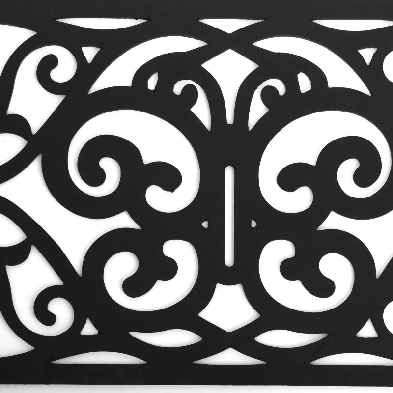Hedume 4 Pack Rubber Stair Mats, Non Slip Stair Treads Mat, Rubber Scroll Doormat for Outdoor, Indoor, Entrance, Stairs (29" x 9.5") - Image 2